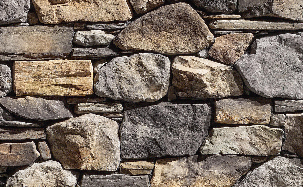 Manufactured stone veneer model Alpe with profile Spontaneous | Facade ...